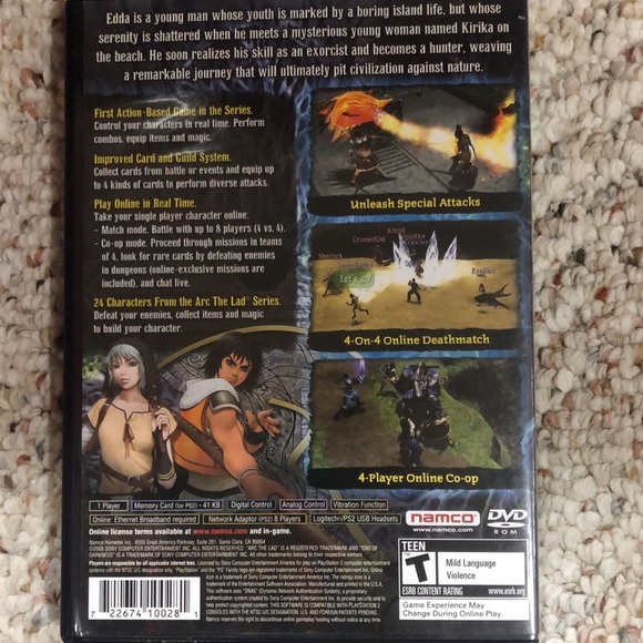 Arc the Lad End of Darkness PS2 - Picture 2 of 3